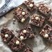 Vegan Mint Chocolate Rice Krispie Treats